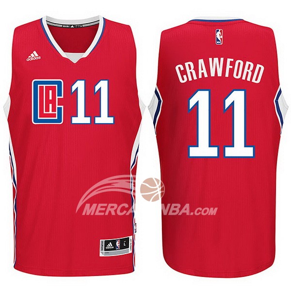 Maglia NBA Crawford Los Angeles Clippers Rojo